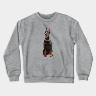 Doberman Pinscher, Funny, Cool Doberman Dog, Chill Crewneck Sweatshirt